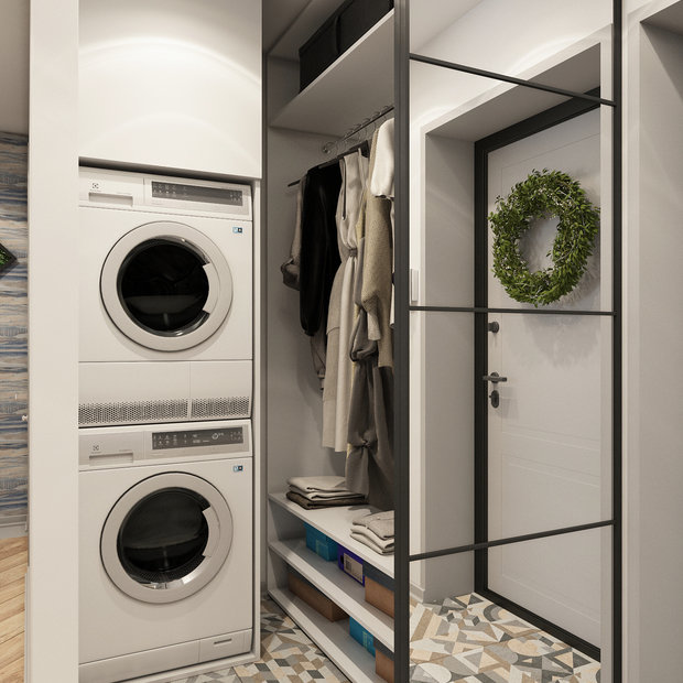 Фото из портфолио Квартира 61,4 м2 (2020) – фотографии дизайна интерьеров на INMYROOM