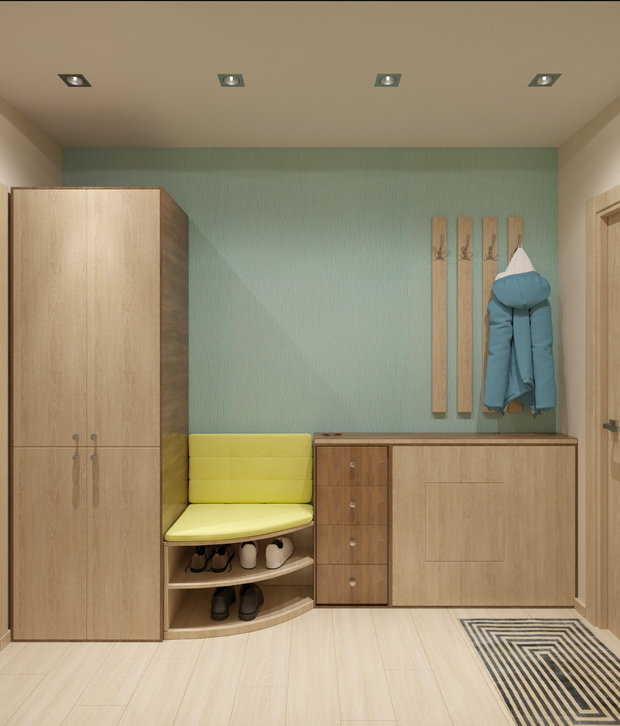 Фото из портфолио Студия 35 кв.м. в Череповце – фотографии дизайна интерьеров на INMYROOM