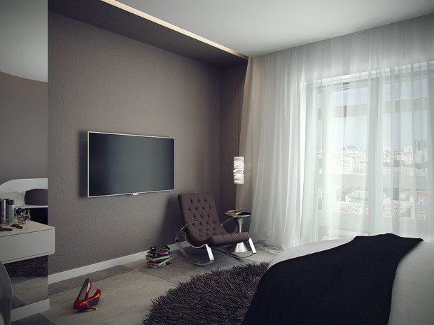 Фото из портфолио Теплые апартаменты – фотографии дизайна интерьеров на INMYROOM