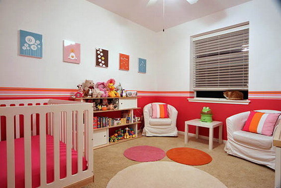 Фотография: Детская в стиле Современный, Интерьер комнат, Цвет в интерьере – фото на INMYROOM