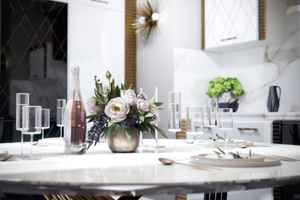 Фото из портфолио Черно-белое кино – фотографии дизайна интерьеров на INMYROOM