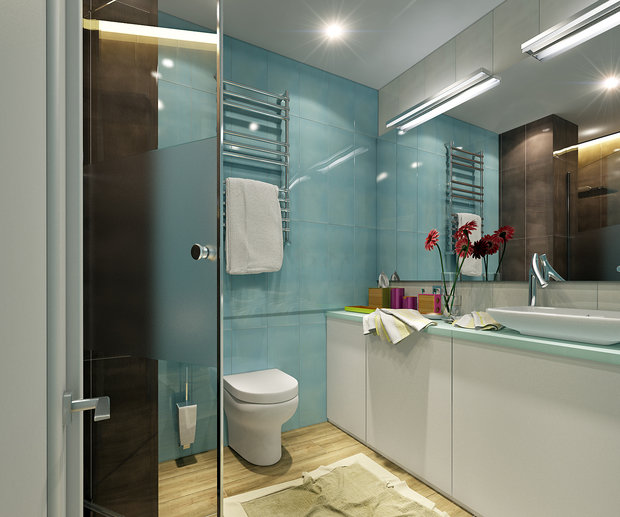 Фото из портфолио Двухкомнатная квартира – фотографии дизайна интерьеров на INMYROOM