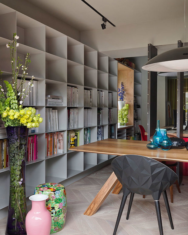 Фотография: Кухня и столовая в стиле Современный, Хай-тек, Эклектика, Офисное пространство, Офис, Дома и квартиры, Проект недели – фото на INMYROOM