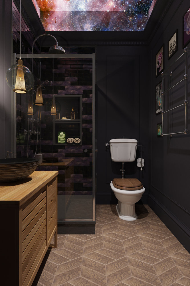 Фотография: Ванная в стиле Лофт, Эклектика, Квартира, Проект недели, Москва, Светлана Гаврилова, 3 комнаты, Более 90 метров – фото на INMYROOM Фотография: Ванная в стиле Лофт, Эклектика, Квартира, Проект недели, Москва, Светлана Гаврилова, 3 комнаты, Более 90 метров – фото на INMYROOM