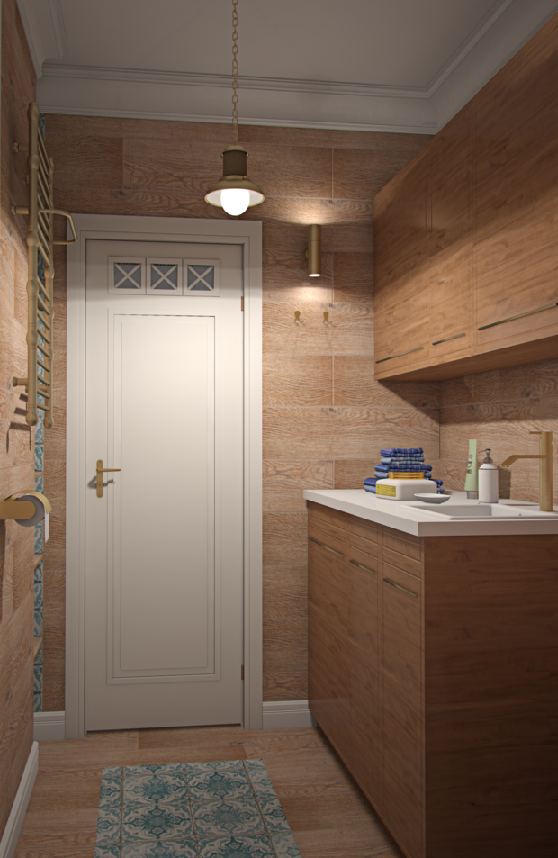 Фотография: Ванная в стиле Прованс и Кантри – фото на INMYROOM