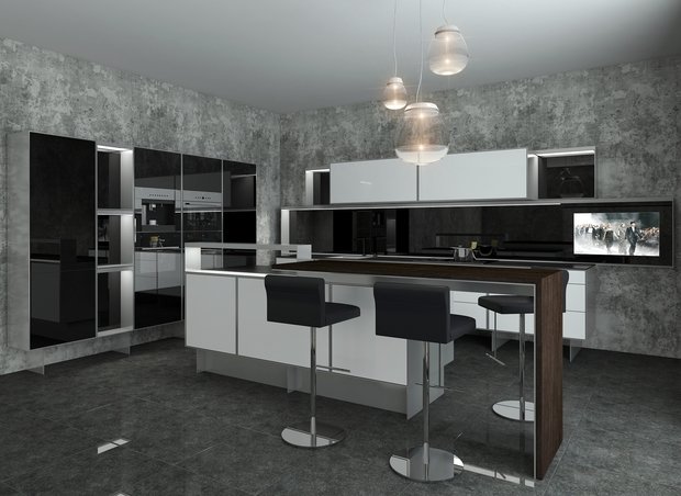 Фото из портфолио Кухни - визуализации – фотографии дизайна интерьеров на INMYROOM