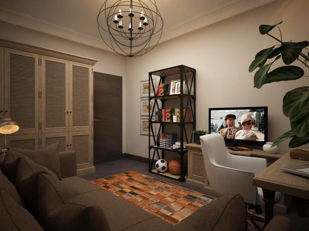 Фото из портфолио Квартира в ЖК "Доминион", 190 м2 – фотографии дизайна интерьеров на INMYROOM