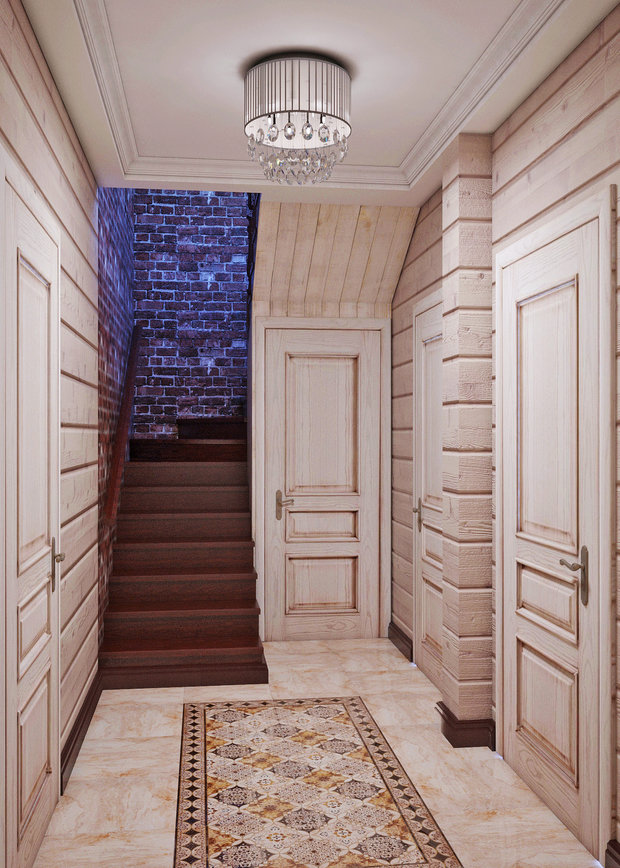 Фото из портфолио Гостевой дом-баня, г.Москва – фотографии дизайна интерьеров на INMYROOM