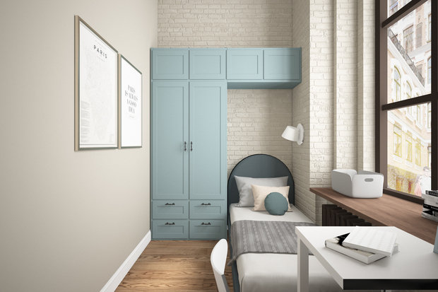 Фотография: Детская в стиле Скандинавский, Лофт, Квартира, Проект недели, Москва – фото на INMYROOM