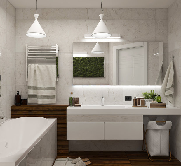 Фото из портфолио Ванная комната "Magnifique" vol.2 – фотографии дизайна интерьеров на INMYROOM