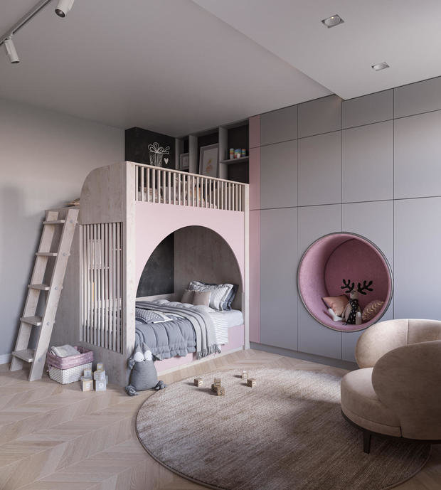 Фото из портфолио Современный стиль в квартире на 4-ой Советской - 166 кв. метров – фотографии дизайна интерьеров на INMYROOM