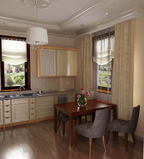 Фото из портфолио Загородный дом Киевское шоссе. – фотографии дизайна интерьеров на INMYROOM