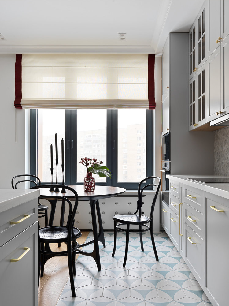 Фотография: Кухня и столовая в стиле Современный, Квартира, Проект недели, Москва, 4 и больше, Более 90 метров, Ксения Мезенцева – фото на INMYROOM