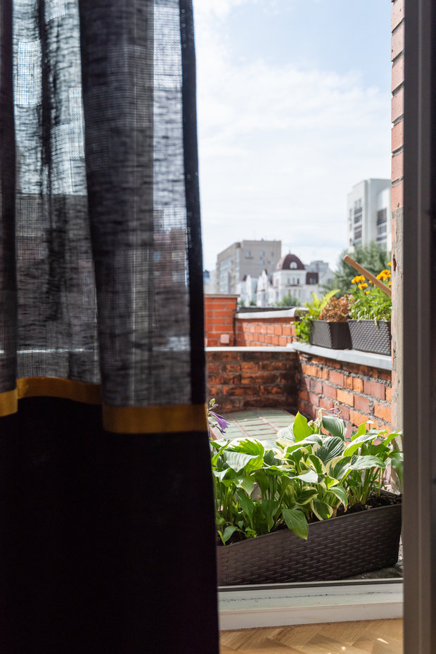 Фотография: Балкон в стиле Современный, Эклектика, Квартира, Проект недели, Екатеринбург, 4 и больше, Более 90 метров, Ксения Ерлакова – фото на INMYROOM