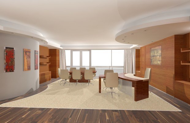 Фото из портфолио Офис компании Лукойл в Дубае. – фотографии дизайна интерьеров на INMYROOM