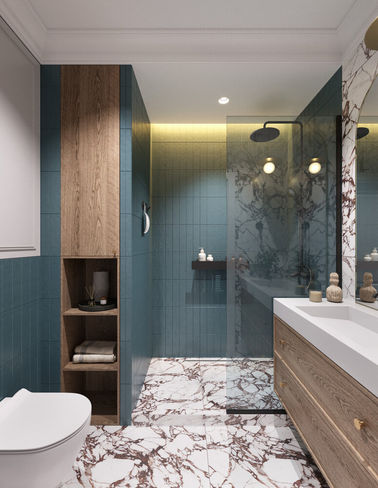 Фотография: Ванная в стиле Современный, Квартира, Проект недели, Санкт-Петербург, 4 и больше, Более 90 метров, Олег Минц, MINTS INTERIORS – фото на INMYROOM Фотография: Ванная в стиле Современный, Квартира, Проект недели, Санкт-Петербург, 4 и больше, Более 90 метров, Олег Минц, MINTS INTERIORS – фото на INMYROOM