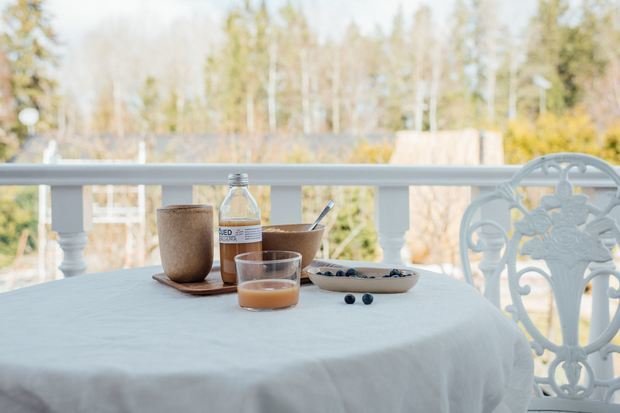 Фотография: Балкон в стиле Прованс и Кантри, Классический, Скандинавский, Эклектика, Дом, Швеция, Белый, Дача, Стокгольм, Серый, Голубой, Коричневый, Дом и дача, 4 и больше – фото на INMYROOM