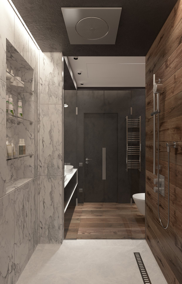 Фото из портфолио В темных тонах – фотографии дизайна интерьеров на INMYROOM