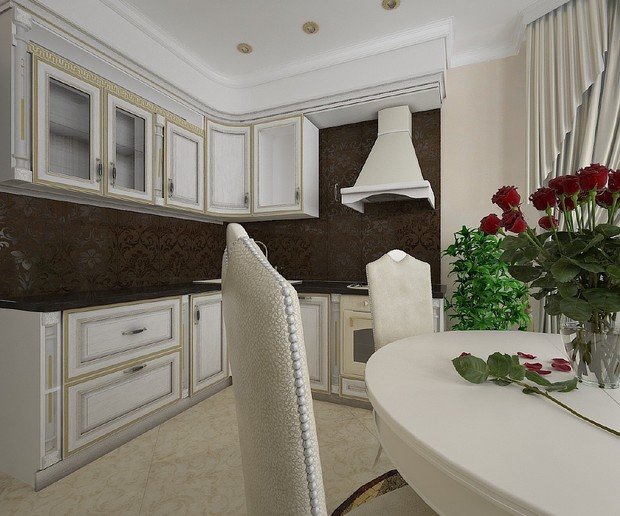 Фото из портфолио Комфортная квартира для женщины – фотографии дизайна интерьеров на INMYROOM