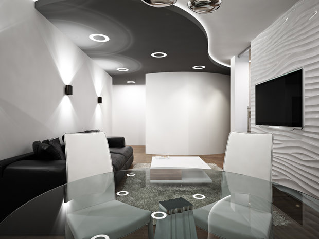 Фото из портфолио Черное и белое  – фотографии дизайна интерьеров на INMYROOM