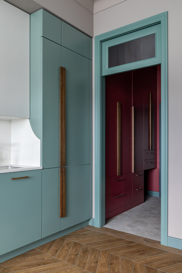 Фотография: Прихожая в стиле Современный, Квартира, Проект дня, Москва, 2 комнаты, 60-90 метров, Кристина Квартальнова – фото на INMYROOM