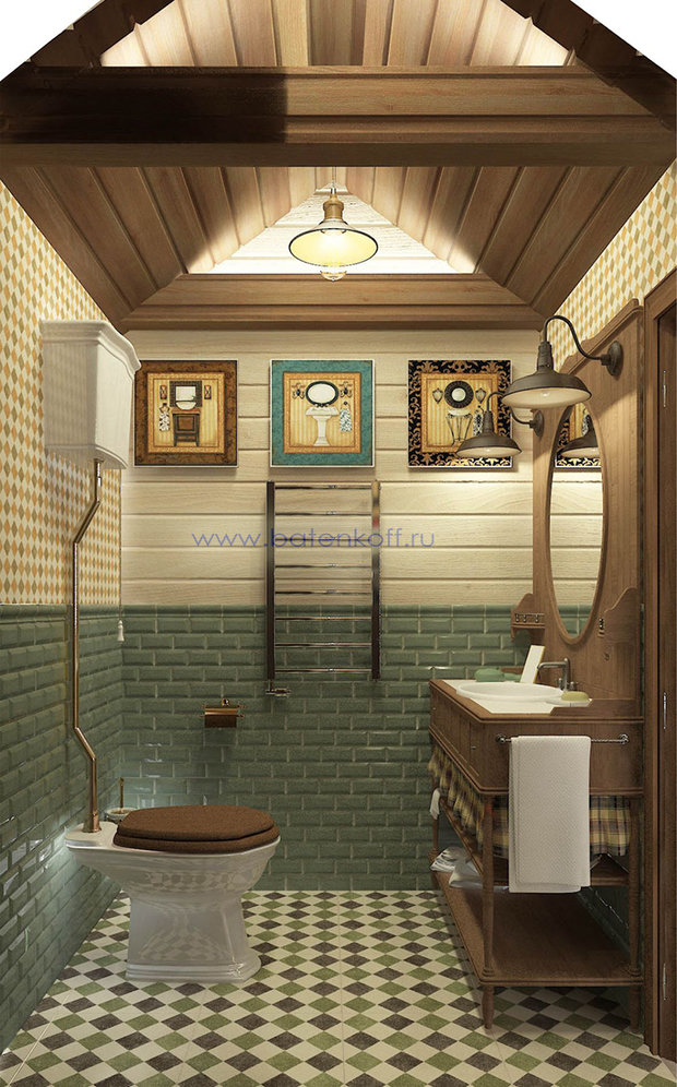 Фото из портфолио Дизайн бани в г. Тюмень – фотографии дизайна интерьеров на INMYROOM