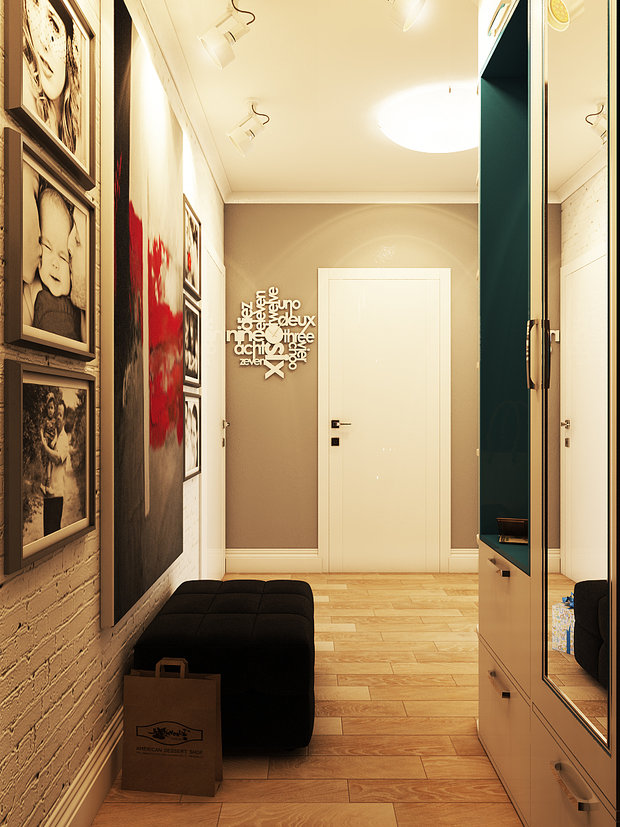 Фото из портфолио Современный дизайн для молодой семьи – фотографии дизайна интерьеров на INMYROOM