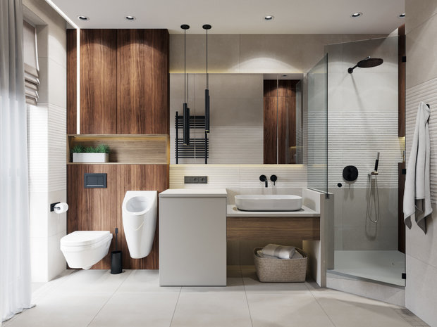 Фото из портфолио ЖК Хорошевский 48 м2 – фотографии дизайна интерьеров на INMYROOM