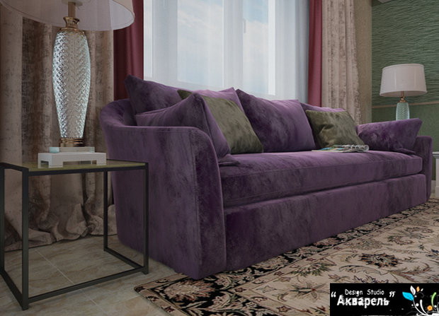 Фото из портфолио Интерьер квартиры "Berry" – фотографии дизайна интерьеров на INMYROOM