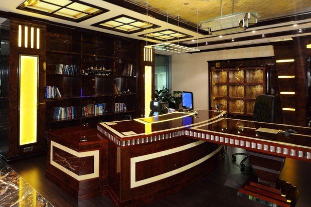 Фото из портфолио Офис в Москва-Сити – фотографии дизайна интерьеров на INMYROOM