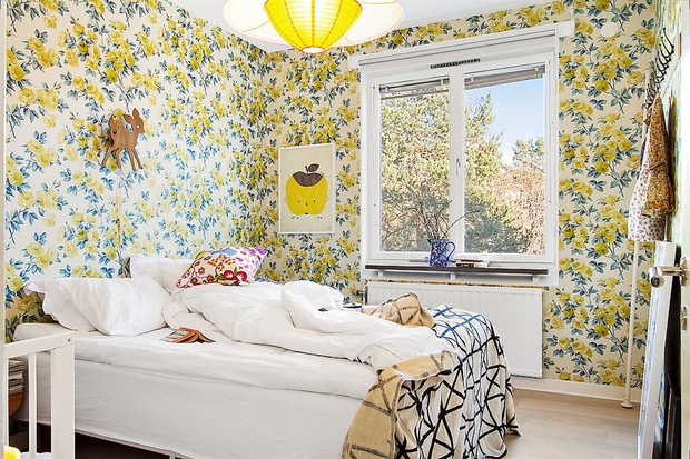 Фотография: Спальня в стиле Прованс и Кантри, Скандинавский, Малогабаритная квартира, Квартира, Франция, Дома и квартиры – фото на INMYROOM