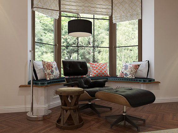 Фото из портфолио Загородный дом в современном стиле с элементами готики – фотографии дизайна интерьеров на INMYROOM