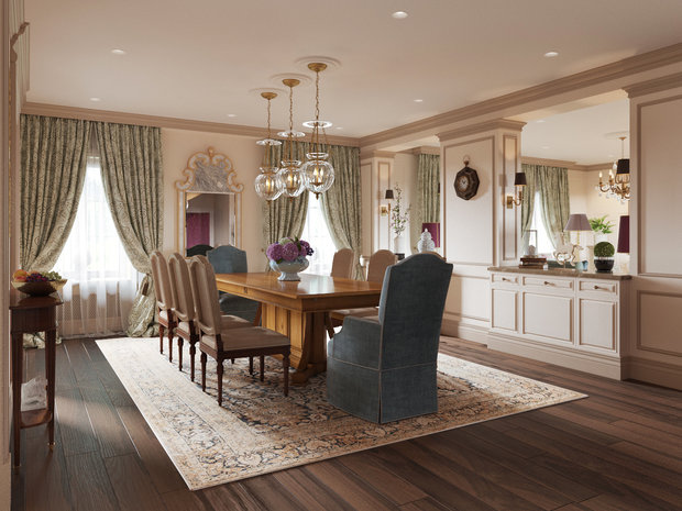 Фото из портфолио Дом в Аносино. – фотографии дизайна интерьеров на INMYROOM