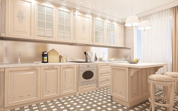 Фотография: Кухня и столовая в стиле Классический, Современный – фото на INMYROOM