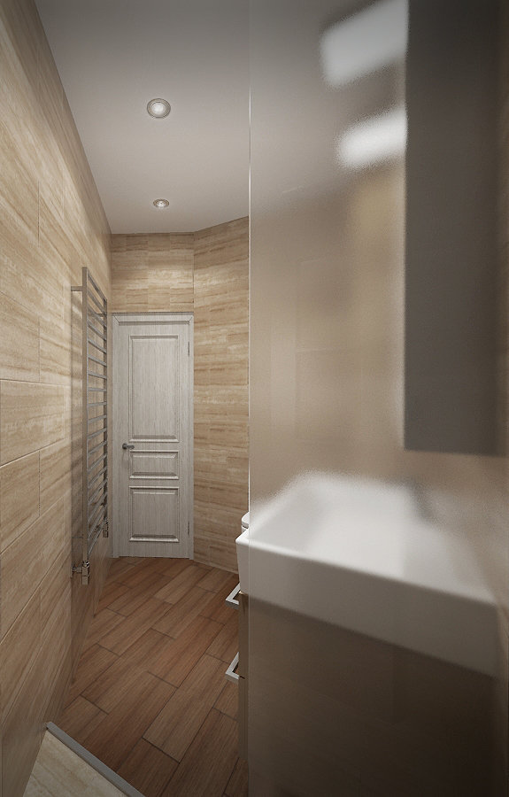 Фото из портфолио Малогабаритная 3-х комнатная квартира (57 кв. м.) – фотографии дизайна интерьеров на INMYROOM