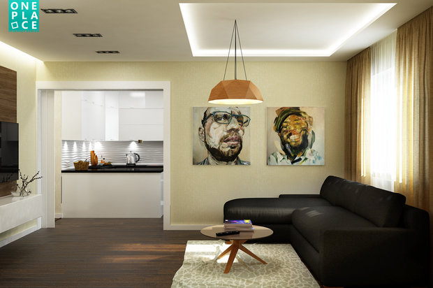 Фото из портфолио Современная квартира – фотографии дизайна интерьеров на INMYROOM