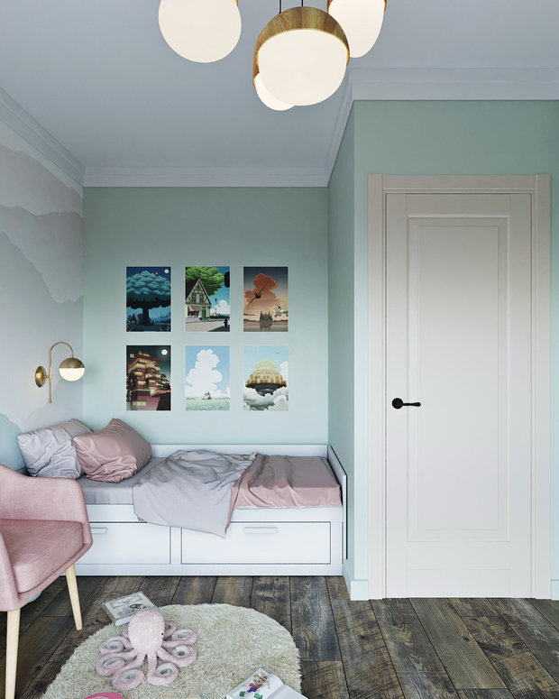 Фото из портфолио Деская комната – фотографии дизайна интерьеров на INMYROOM