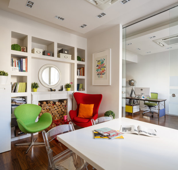 Фото из портфолио ОФИС В СОВРЕМЕННОМ СТИЛЕ – фотографии дизайна интерьеров на INMYROOM