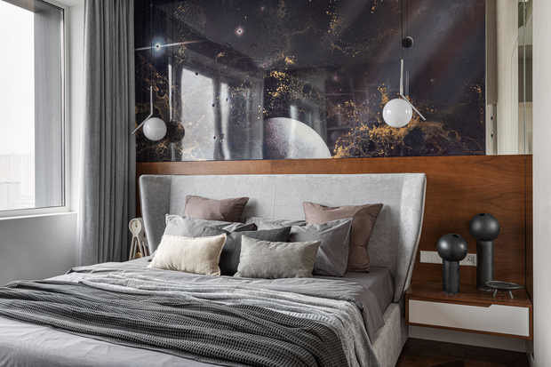 Фото из портфолио Квартира 74,6 кв.м. ЖК "Лица" Реализованный проект – фотографии дизайна интерьеров на INMYROOM