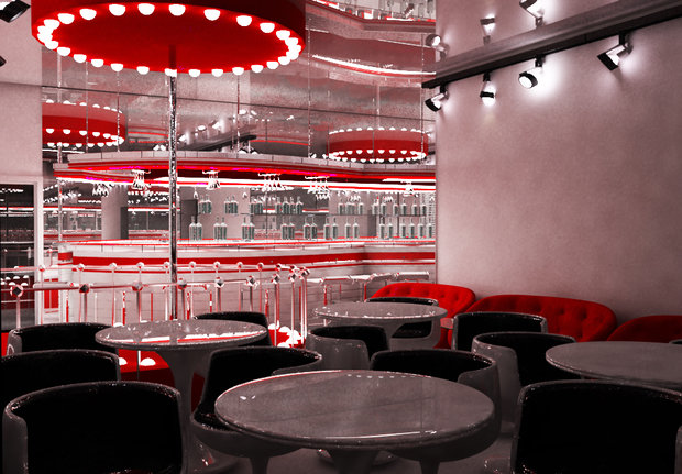 Фото из портфолио Ночной клуб – фотографии дизайна интерьеров на INMYROOM