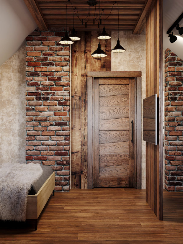 Фото из портфолио Дачный дом в стиле лофт – фотографии дизайна интерьеров на INMYROOM
