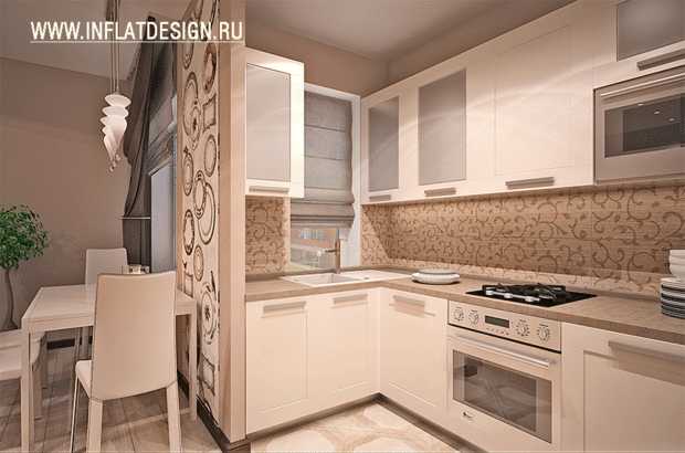 Фото из портфолио Квартира в центре – фотографии дизайна интерьеров на INMYROOM