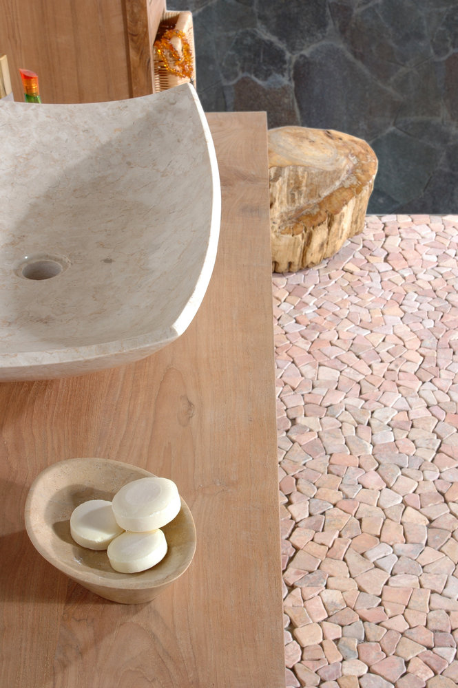 Фотография: Ванная в стиле Прованс и Кантри, Современный, Интерьер комнат, Teak House, Эко – фото на INMYROOM Фотография: Ванная в стиле Прованс и Кантри, Современный, Интерьер комнат, Teak House, Эко – фото на INMYROOM