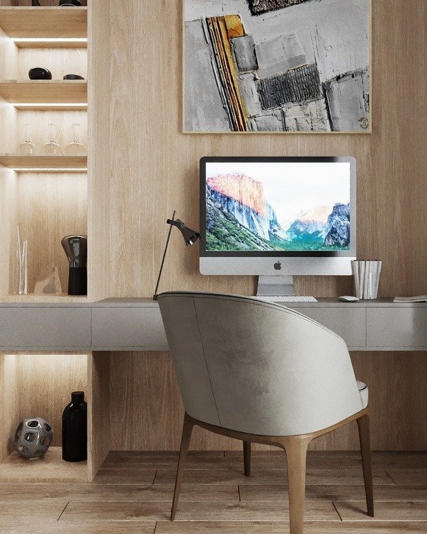 Фото из портфолио Квартира 60 кв.м – фотографии дизайна интерьеров на INMYROOM