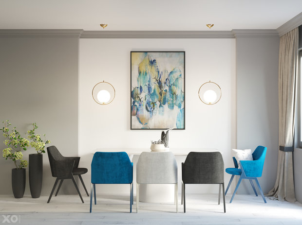 Фото из портфолио Авангард от XO Design – фотографии дизайна интерьеров на INMYROOM