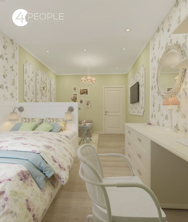 Фото из портфолио Цветочный Прованс – фотографии дизайна интерьеров на INMYROOM