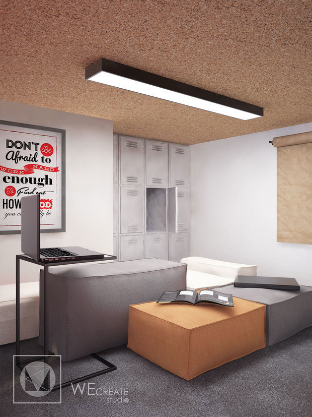 Фото из портфолио Офис в стиле лофт – фотографии дизайна интерьеров на INMYROOM