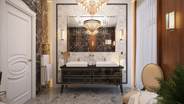 Фото из портфолио таунхаус на Новорижском шоссе – фотографии дизайна интерьеров на INMYROOM