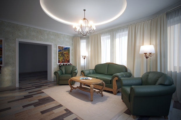 Фото из портфолио Дом в легкой классике – фотографии дизайна интерьеров на INMYROOM