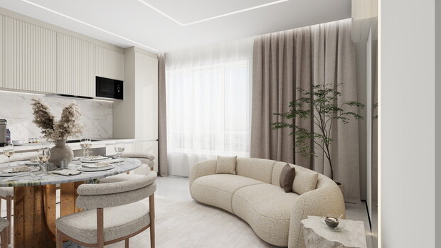 Фото из портфолио Дизайн проект – фотографии дизайна интерьеров на INMYROOM